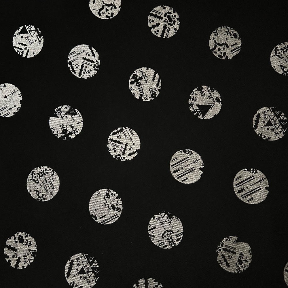 Cool Black Metallic LuLaRoe Maxi Skirt 3x